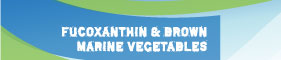 Fucoxanthin & Brown Marine Vegetables